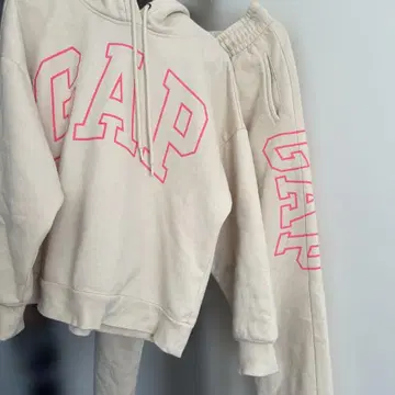 GAP 후드 부착 맨투맨 셋업 여성용