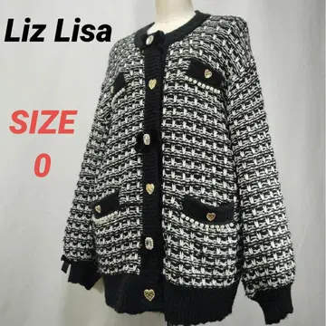 Liz Lisa 리즈리사 니트 가디건 비쥬 리본