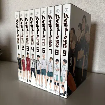 하이큐!! 세컨드 시즌 DVD 전 9권 세트