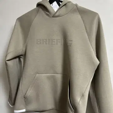 브리핑 골프 로고 후디 사이즈 S 베이지