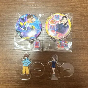가면라이더 가브 참 포함 캔뱃지 그래프 아트 아크릴 스탠드 쇼우마 코우카