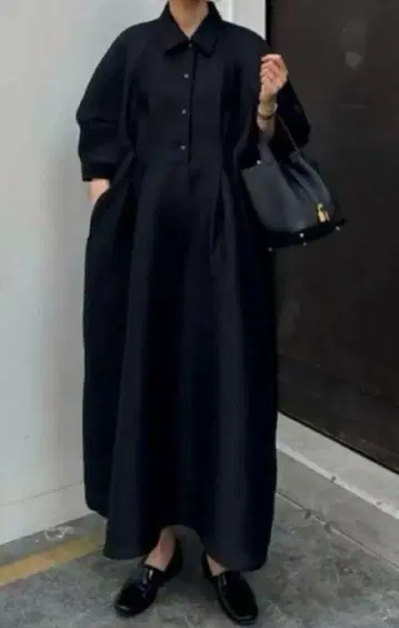 [ 하자 있음 ] CLANE FORM SLEEVE ONEPIECE
