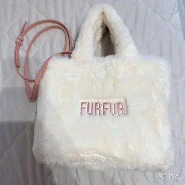 FURFUR 퍼 숄더백