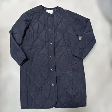 새상품급 URBAN RESEARCH DOORS 네이비 퀼팅 코트
