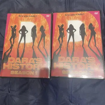 DARA'S HISTORY SEASON 1 DVD 2장 세트