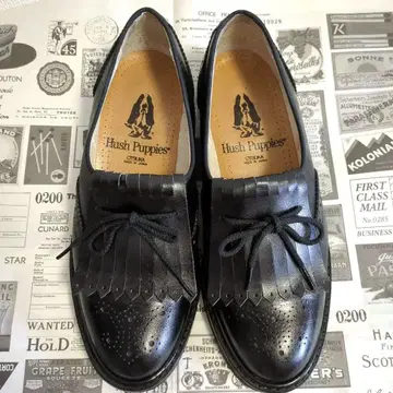 [ Hush Puppies ] 퀼트 텅 슈즈 로퍼 오지슈즈