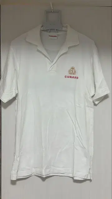 CUNARD 피케 셔츠 화이트 호주