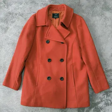 23구 최근 모델 새상품급 빅 사이즈 46 피코트 오렌지