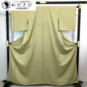 이로무지 와카바색 크레이프 원단 후요카 사이즈 K-4377