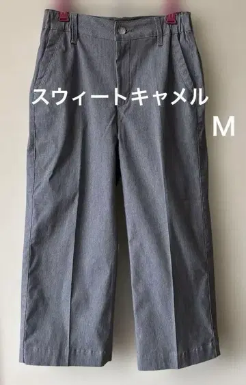 스위트 카멜 팬츠 두꺼운 소재 M 그레이