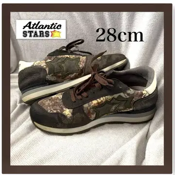 아틀란틱 스타즈 카모플라쥬 스니커즈 28cm