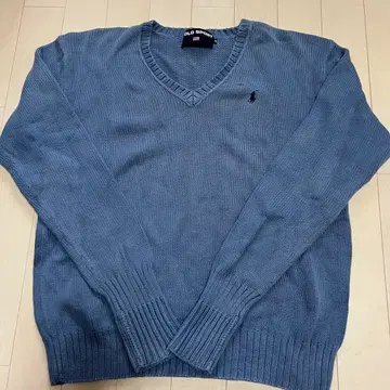 POLO SPORTS 블루 니트