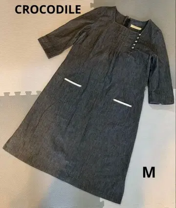 CROCODILE 크로커다일 데님 원피스 M