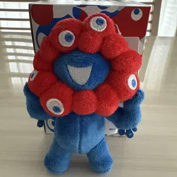 택 포함 새상품 미야쿠미야쿠 봉제 인형 키링 2