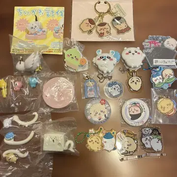 치이카와 (먼작귀) 피규어 & 아크릴 키링 세트