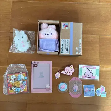 BT21 minini 해피백 눈사람 COOKY 쿠키 덤 포함
