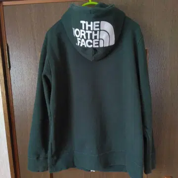 THE NORTH FACE 풀 집업 후드티 빅 로고 속기모 M