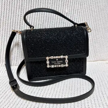 KateSpade 리건 트위드 백 블랙