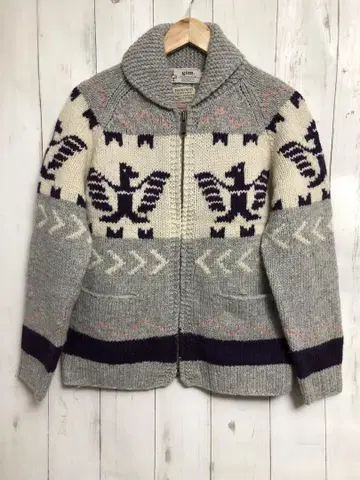 gim 카우친 프론트 지퍼 스웨터 M 울 100%