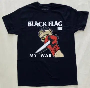 브라 플래그 BLACK FLAG MY WAR M 사이즈 T셔츠 정품