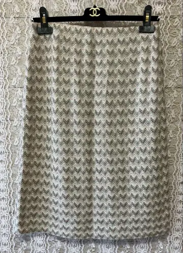 MISSONI 지그재그 패턴 니트 스커트