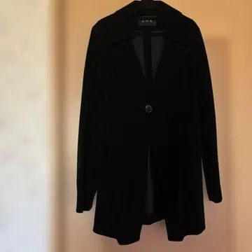 AU FIL DE 블랙 테일러드 자켓 팬츠 세트 9호