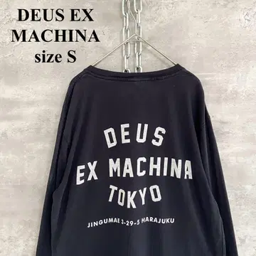 페이드감 DEUS EX MACHINA 롱 슬리브 셔츠 블랙 S