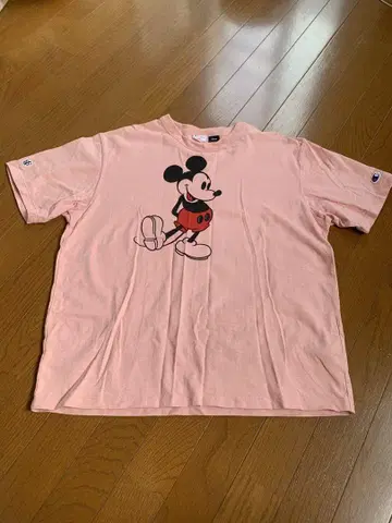 빔즈 보이 beamsboy Champion 미키마우스 반팔 T셔츠