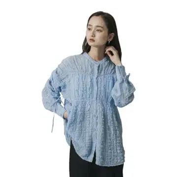 센스 오브 플레이스 택 포함 미사용 새상품 셔츠 블라우스 셔링 셔츠