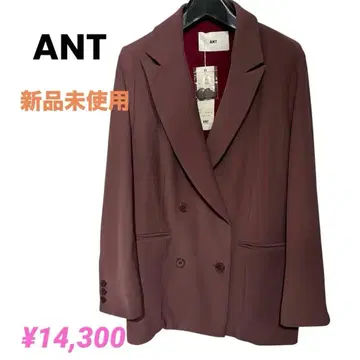 1.4만 미사용 새상품 ANT 퍼플 테일러드 자켓 프리 수트 W
