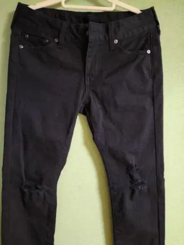 GOA SUPPLY & CO의 블랙 스키니 데님