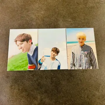 seventeen 17's cut 전시회 브로마이드 우지