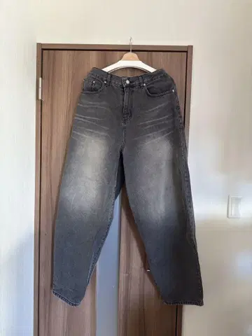 [ IDF ] 아치 커브 데님 팬츠