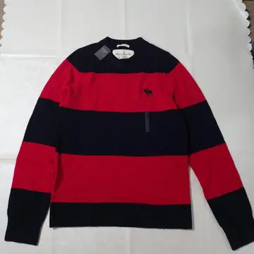 Abercrombie&Fitch 아바클로 남성용 울 스웨터 보더