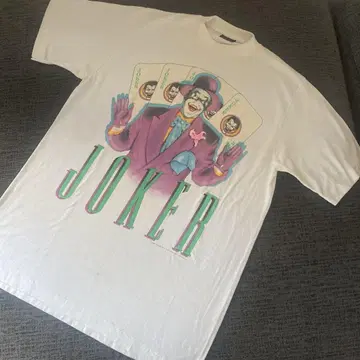빈티지 jorker 조커 T셔츠 1989년제 빈티지