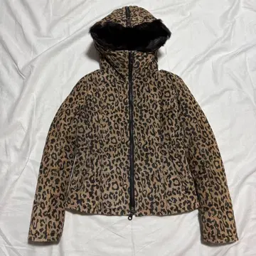 BACKLASH leopard n-2b fur jacket