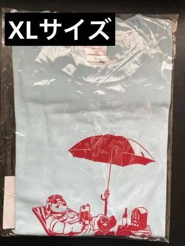 지브리 T셔츠 포르코 XL