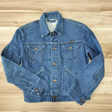 랭글러 Wrangler 데님 자켓 38 구제 의류 새상품급 10-12