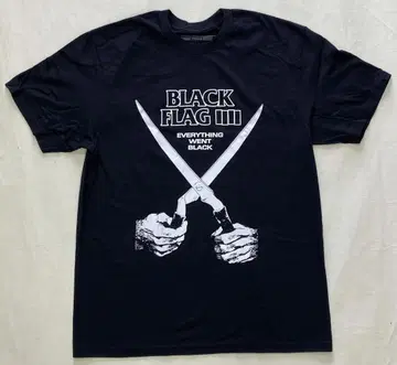 브라 플래그 BLACK FLAG EVERYTHING L 티셔츠