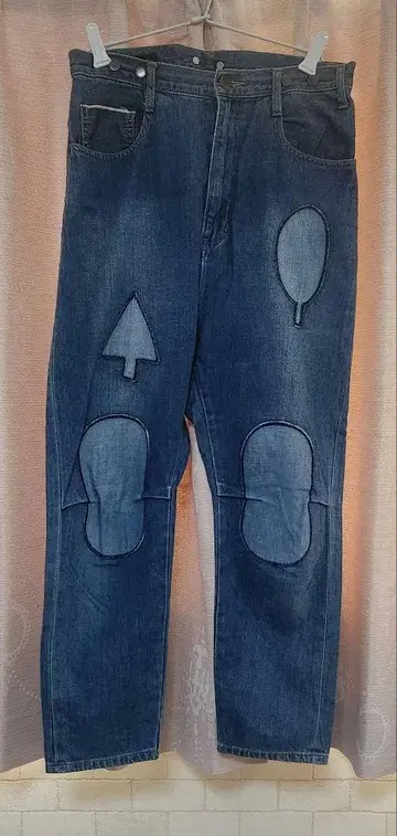 네넷 리메이크풍 데님 팬츠