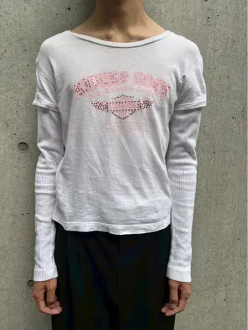 HARLEY-DAVIDSON 빈티지 그래픽 티