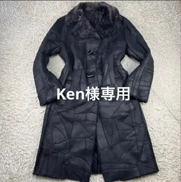 YOSHIKI KONISHI 램 가죽 코트