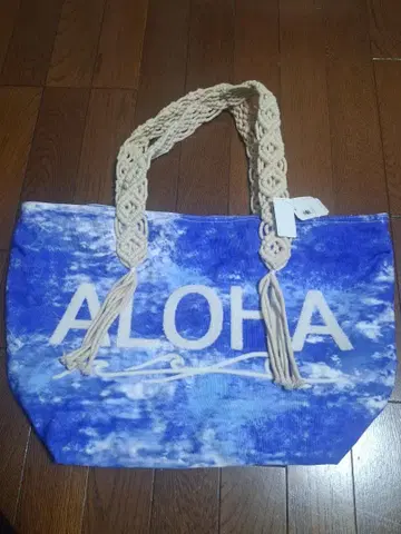 Aloha 토트백 파랑