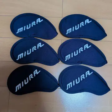 MIURA 아이언용 헤드커버 6개 세트