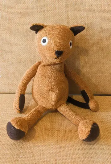 아스코 마타노 브라운 고양이 봉제 인형 약 20cm