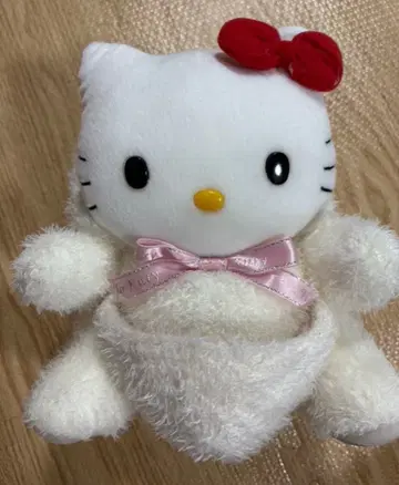 헬로키티 봉제 인형 핸드폰 스탠드