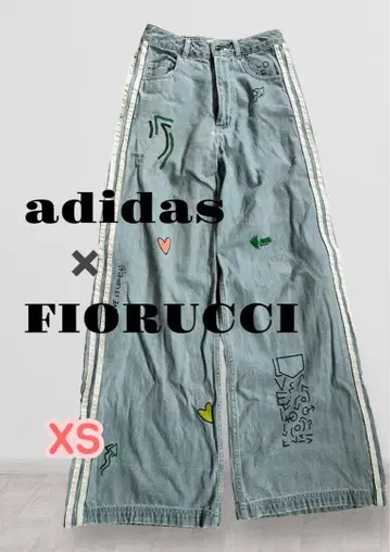 adidas x FIORUCCI 와이드 레그 데님 XS 1점