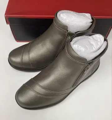 아킬레스 솔보 (22.5cm) 티타늄 넓은 폭 4E 양쪽 지퍼