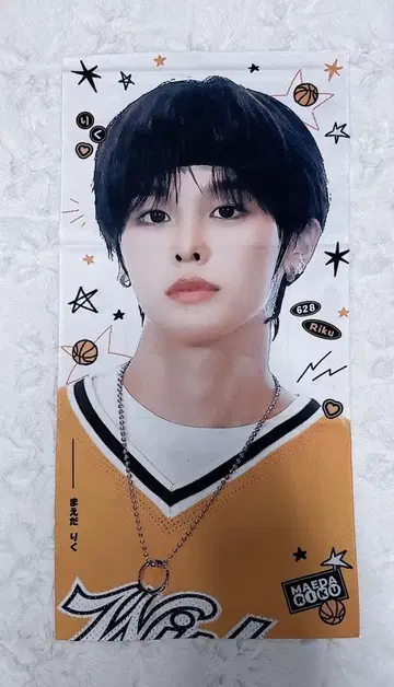 NCTWISH 리쿠 마스터 패브릭 소재 슬로건