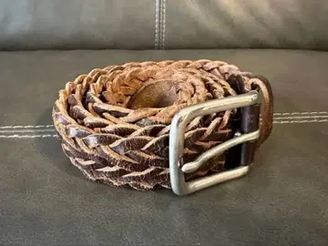 화이트 하우스 가죽 메쉬 벨트 GAP 벨트 증정품 포함